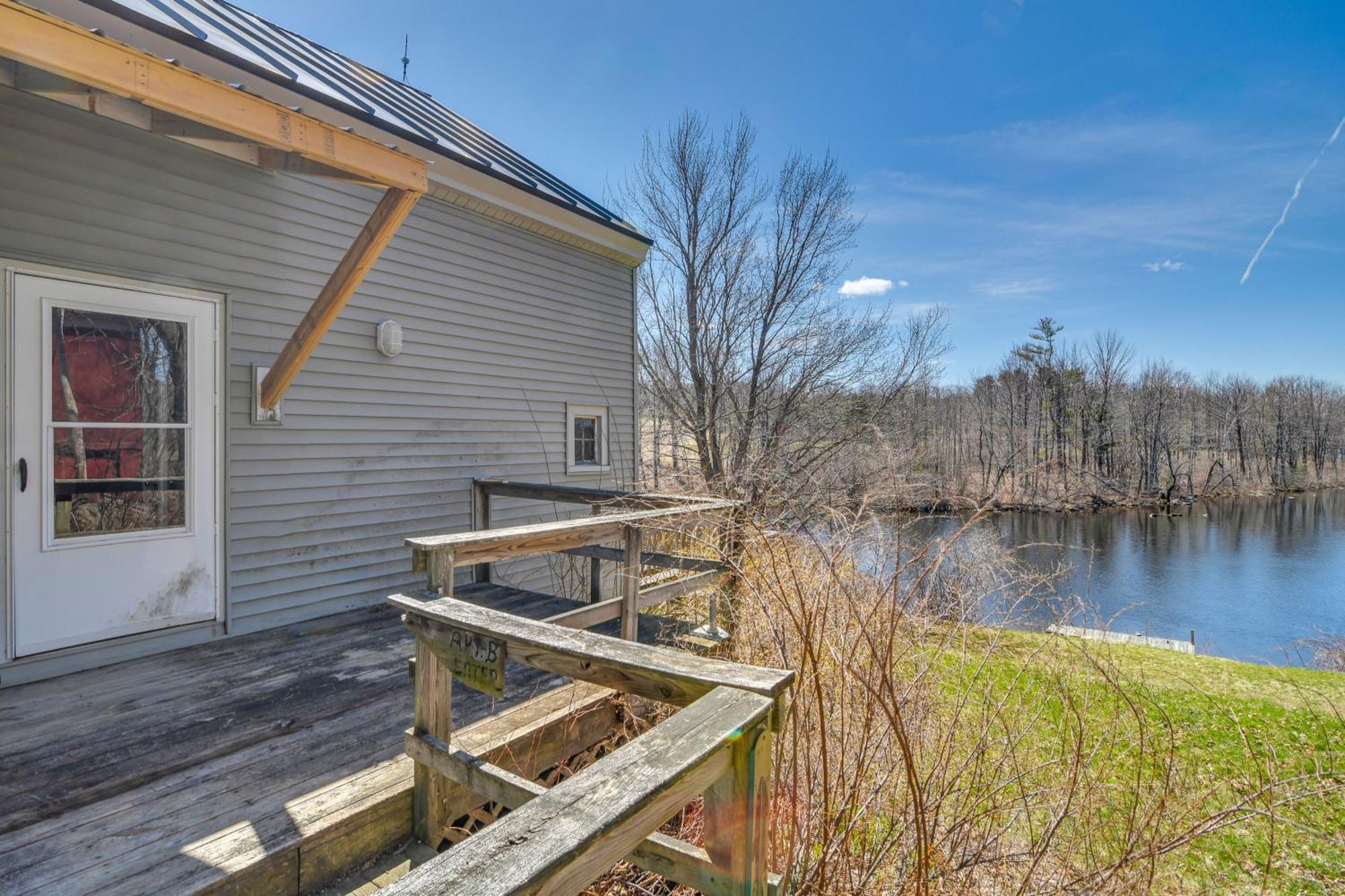 Lakefront Oakland Vacation Rental With Dock And Views! Waterville Exterior foto